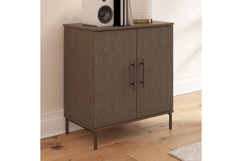 Vivinne Oppbevaringsskap 70x40 cm Grå - CosmoLiving - Oppbevaring - Skap - Oppbevaringsskap