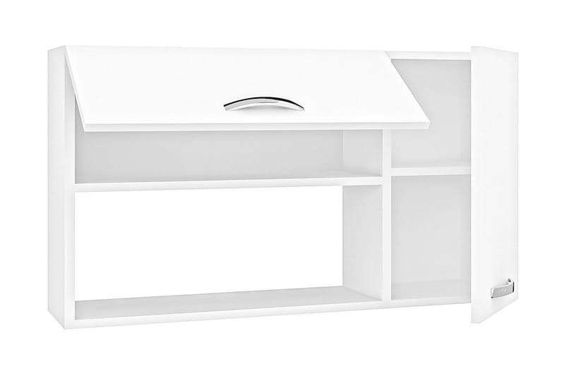 Weisenfluh Skap 90 cm - Hvit - Oppbevaring - Skap - Oppbevaringsskap