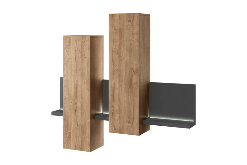 Wesley Skap, Mørkegrå / Tre