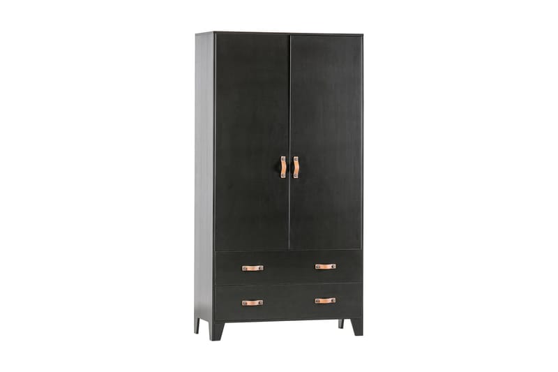 Wickam Oppbevaringsskap 98x190 cm - Svart - Oppbevaring - Skap - Oppbevaringsskap