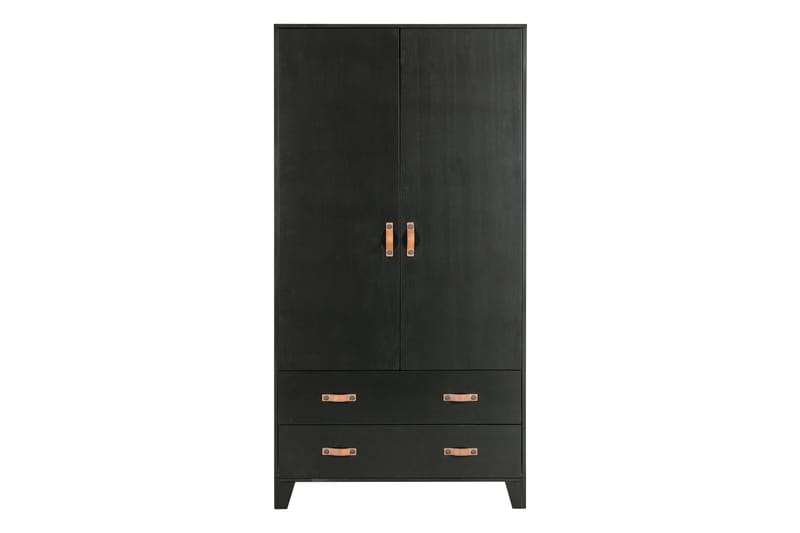 Wickam Oppbevaringsskap 98x190 cm - Svart - Oppbevaring - Skap - Oppbevaringsskap