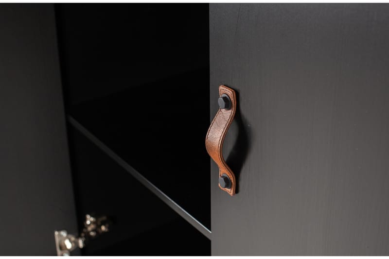 Wickam Oppbevaringsskap 98x190 cm - Svart - Oppbevaring - Skap - Oppbevaringsskap