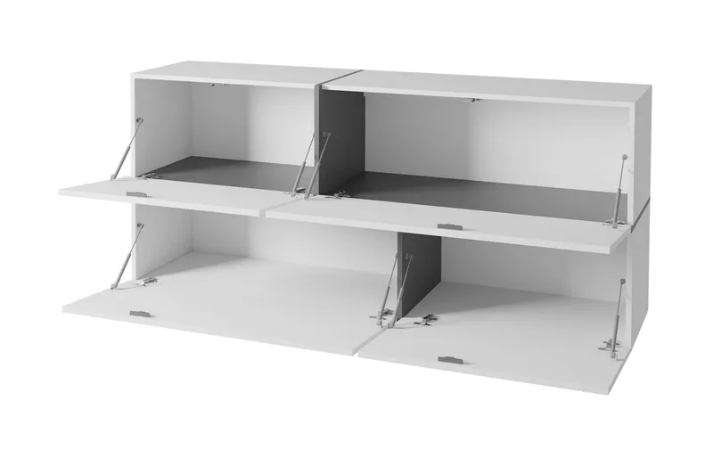 Wymer Skap - Hvit/Svart - Oppbevaring - Skap - Oppbevaringsskap