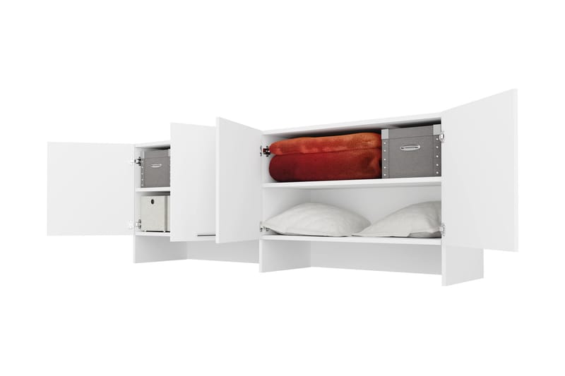 Rauk Highboard - Hvit - Oppbevaring - Skap - Oppbevaringsskap