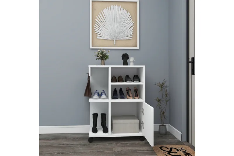 Rebus Skjenk - Hvit - Oppbevaring - Oppbevaringsmøbler - Kommode - Skuffeseksjon