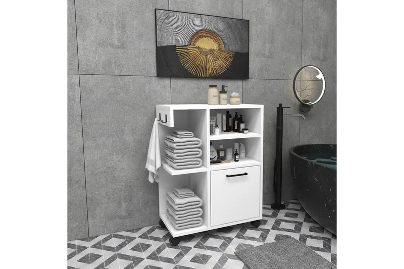 Rebus Skjenk - Hvit - Oppbevaring - Oppbevaringsmøbler - Kommode - Skuffeseksjon