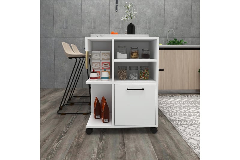 Rebus Skjenk - Hvit - Oppbevaring - Oppbevaringsmøbler - Kommode - Skuffeseksjon