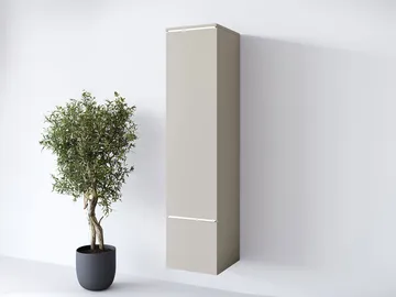 Sherie Vitrineskap 30 cm i Tre - Beige - Oppbevaring - Skap - Vitrineskap