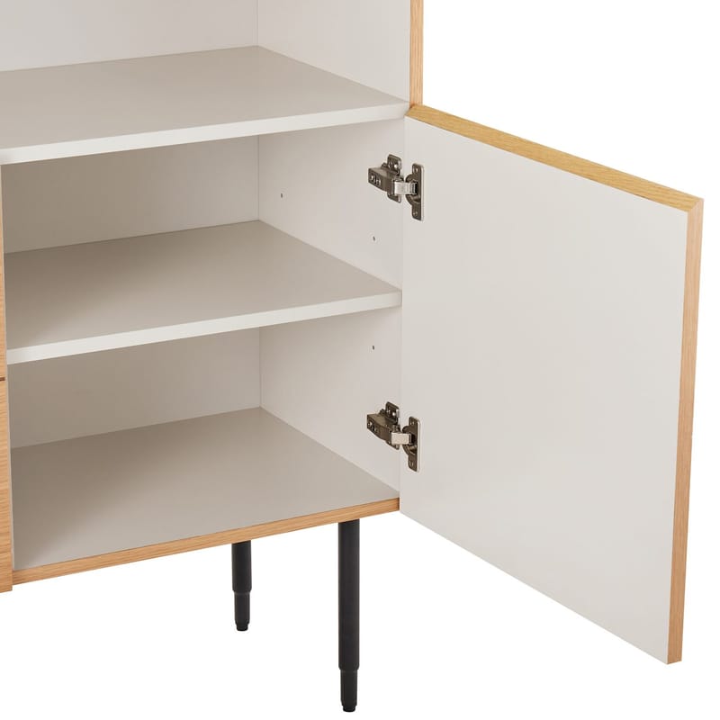 Sideboard HOME4YOU 100x40x140 cm - Beige - Oppbevaring - Skap - Oppbevaringsskap