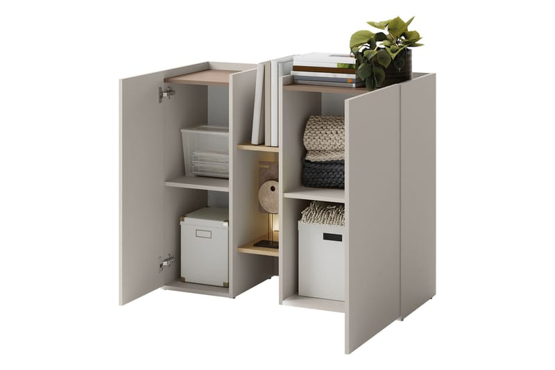 Sigma Highboard - Svart - Oppbevaring - Skap - Oppbevaringsskap