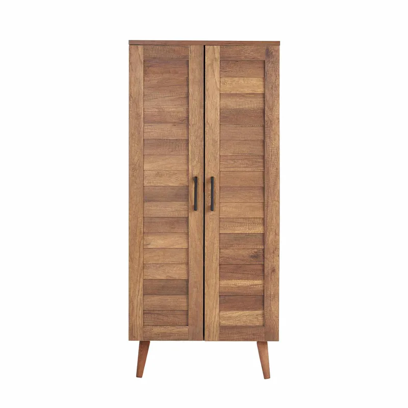 Simora Multifunksjonsskap 60x135 cm, Valnøtt