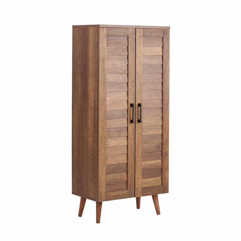 Simora Multifunksjonsskap 60x135 cm - Valnøtt - Oppbevaring - Skap - Oppbevaringsskap