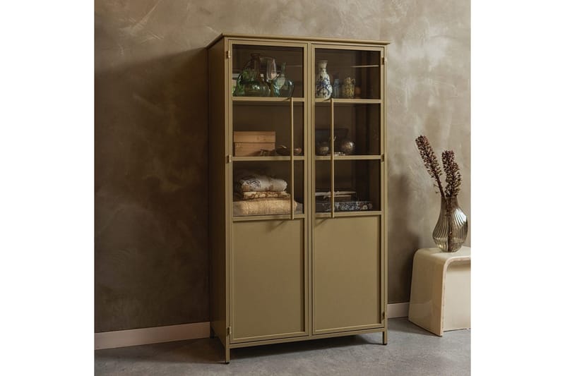 Skap Exhibit - Khaki - Oppbevaring - Skap - Oppbevaringsskap