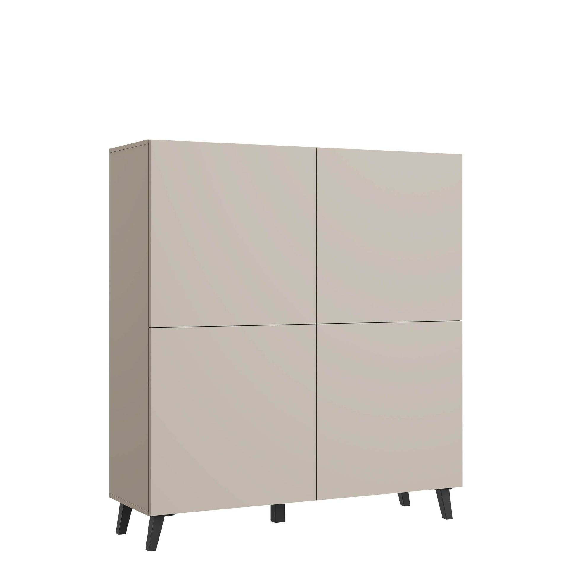 skap Høy kommode PHUKET 120 beige -