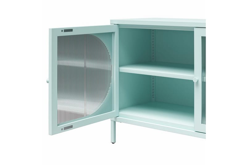 Skap Luna 100x40x64 cm, Himmelblå - 100x40x64 cm, Himmelblå - Oppbevaring - Skap - Oppbevaringsskap