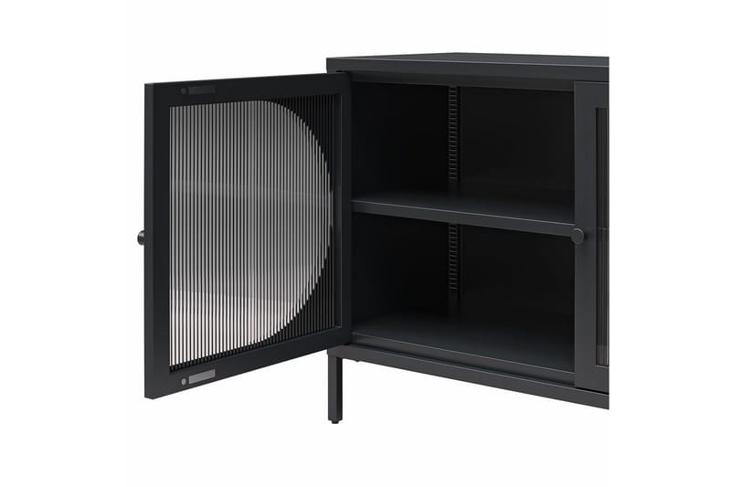 Skap Luna 100x40x64 cm, Svart - 100x40x64 cm, Svart - Oppbevaring - Skap - Oppbevaringsskap - Sikkerhetsskap - Medisinskap