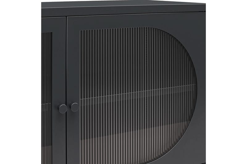 Skap Luna 100x40x64 cm, Svart - 100x40x64 cm, Svart - Oppbevaring - Skap - Oppbevaringsskap - Sikkerhetsskap - Medisinskap