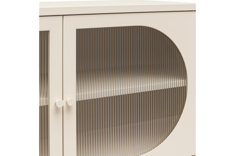 Skap Luna 100x40x64 cm, Pergament - 100x40x64 cm, Pergament - Oppbevaring - Skap - Oppbevaringsskap
