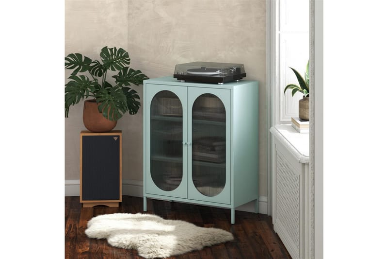 Skap Luna 80x40x102 cm, Himmelblå - 80x40x102 cm, Himmelblå - Oppbevaring - Skap - Oppbevaringsskap - Sikkerhetsskap - Medisinskap