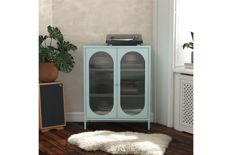 Skap Luna 80x40x102 cm, Himmelblå - 80x40x102 cm, Himmelblå - Oppbevaring - Skap - Oppbevaringsskap - Sikkerhetsskap - Medisinskap