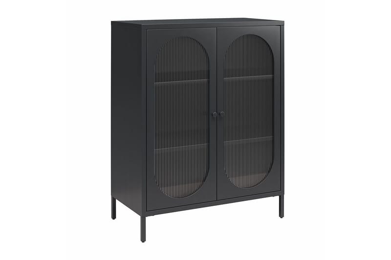 Skap Luna 80x40x102 cm, Svart - 80x40x102 cm, Svart - Oppbevaring - Skap - Oppbevaringsskap - Sikkerhetsskap - Medisinskap