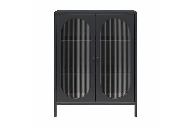 Skap Luna 80x40x102 cm, Svart - 80x40x102 cm, Svart - Oppbevaring - Skap - Oppbevaringsskap - Sikkerhetsskap - Medisinskap