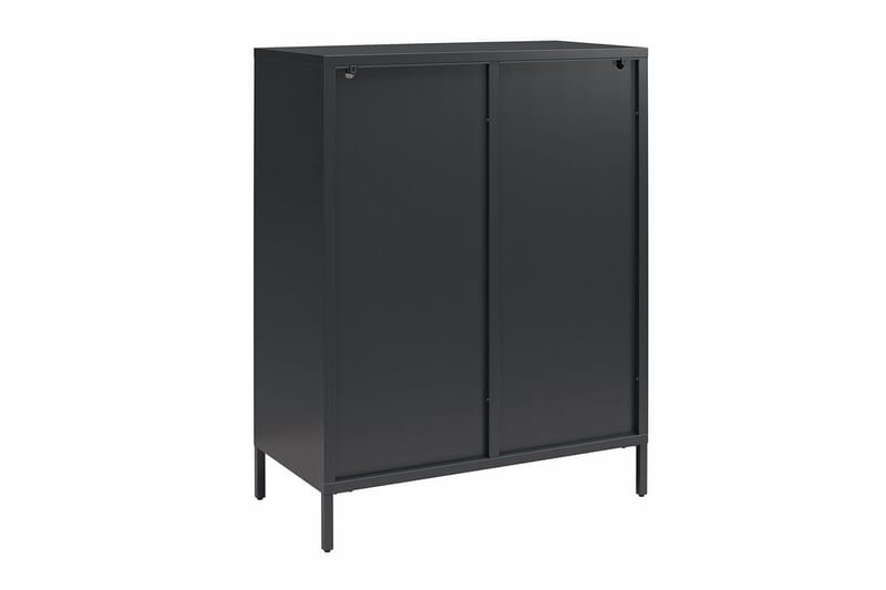 Skap Luna 80x40x102 cm, Svart - 80x40x102 cm, Svart - Oppbevaring - Skap - Oppbevaringsskap - Sikkerhetsskap - Medisinskap