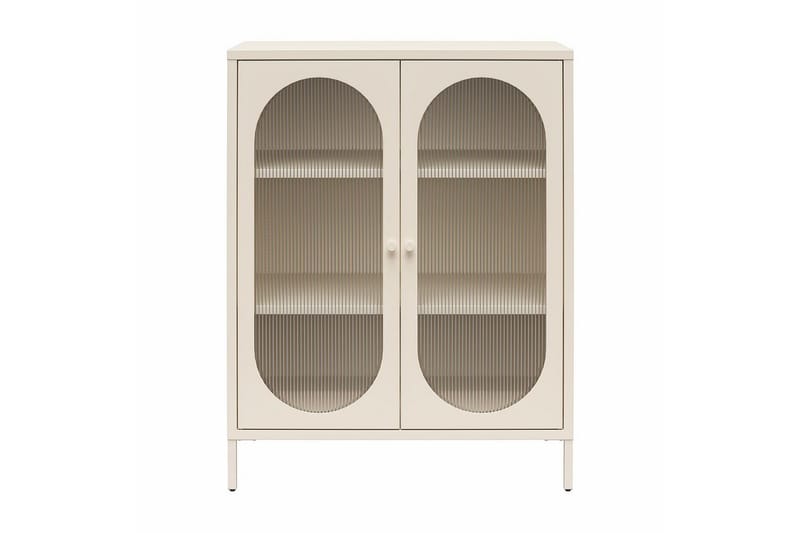Skap Luna 80x40x102 cm, Pergament - 80x40x102 cm, Pergament - Oppbevaring - Skap - Oppbevaringsskap - Sikkerhetsskap - Medisinskap