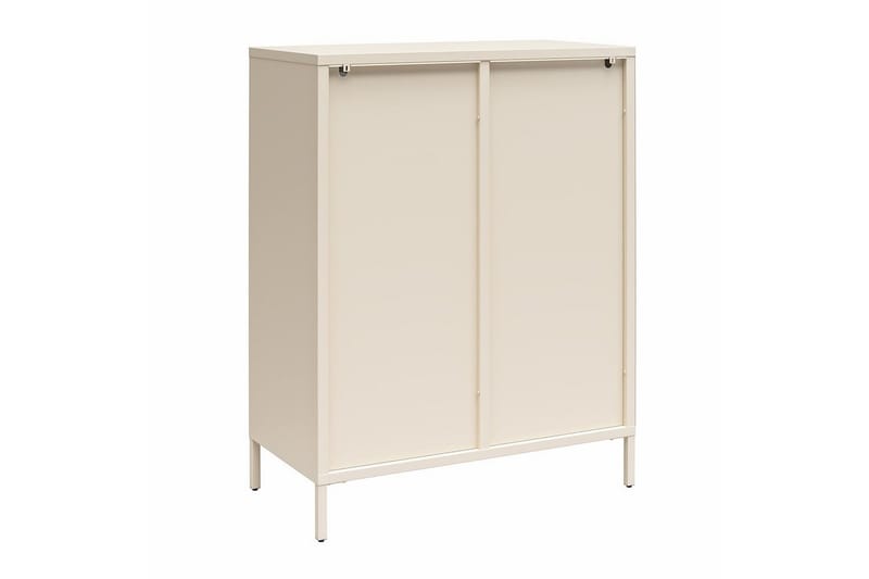 Skap Luna 80x40x102 cm, Pergament - 80x40x102 cm, Pergament - Oppbevaring - Skap - Oppbevaringsskap - Sikkerhetsskap - Medisinskap