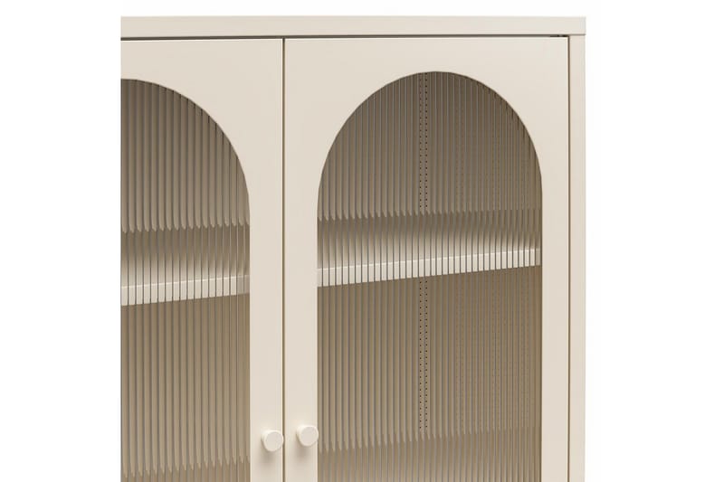 Skap Luna 80x40x102 cm, Pergament - 80x40x102 cm, Pergament - Oppbevaring - Skap - Oppbevaringsskap - Sikkerhetsskap - Medisinskap