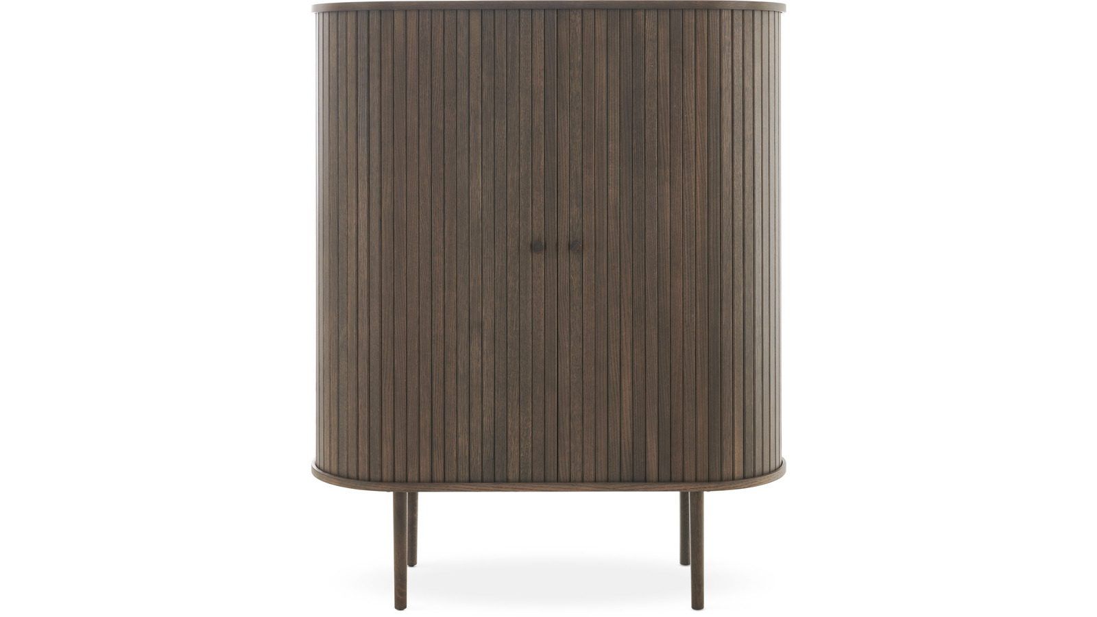 Skap Yngvar 100 cm - Brunlakkert eik