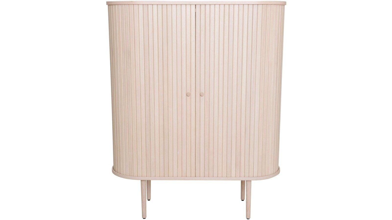 Skap Yngvar 100 cm - Hvitpigmentert eik