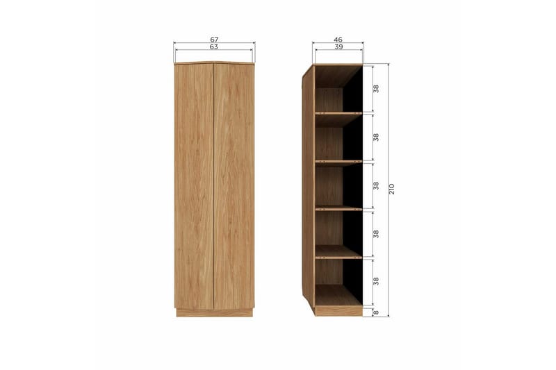 Skap Zuma - Oppbevaring - Skap - Oppbevaringsskap