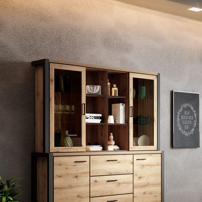 Skapforlengelse Aktiv - Oppbevaring - Skap - Vitrineskap