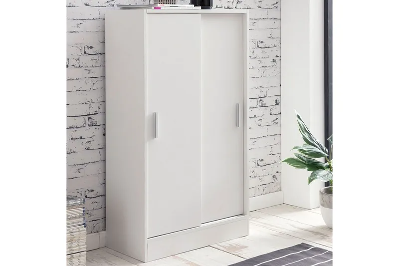 Skjenk Wohnling Melaminbelagt MDF Skyvedører Moderne - Oppbevaring - Skap - Oppbevaringsskap