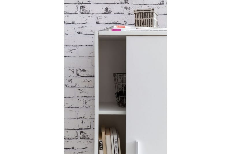 Skjenk Wohnling Melaminbelagt MDF Skyvedører Moderne - Oppbevaring - Skap - Oppbevaringsskap