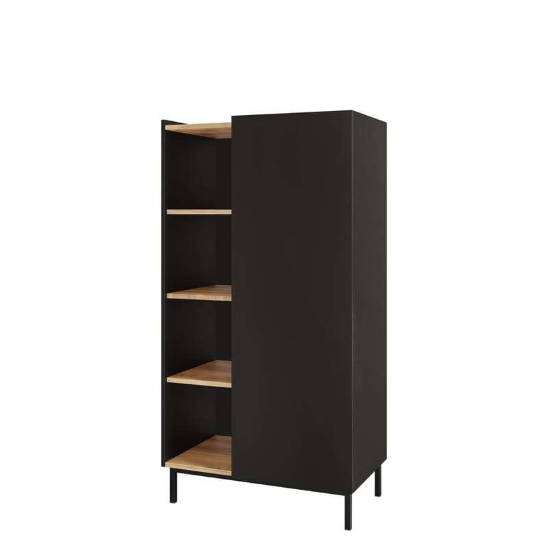 Tavrin Highboard 140 cm - Svart - Oppbevaring - Skap - Oppbevaringsskap