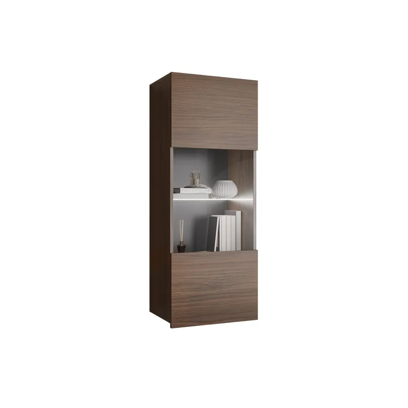 Tessan Vitrineskap 45x117 cm, brun