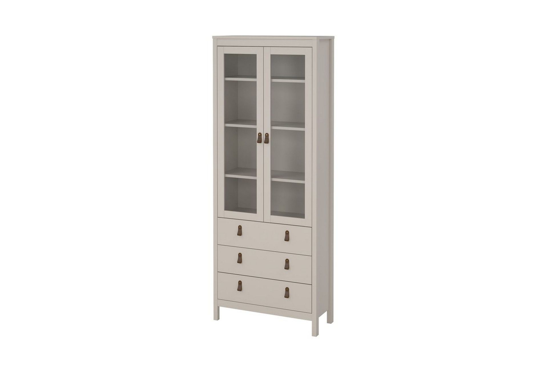 Vallvidera Vitrineskap 78x199 cm - Beige