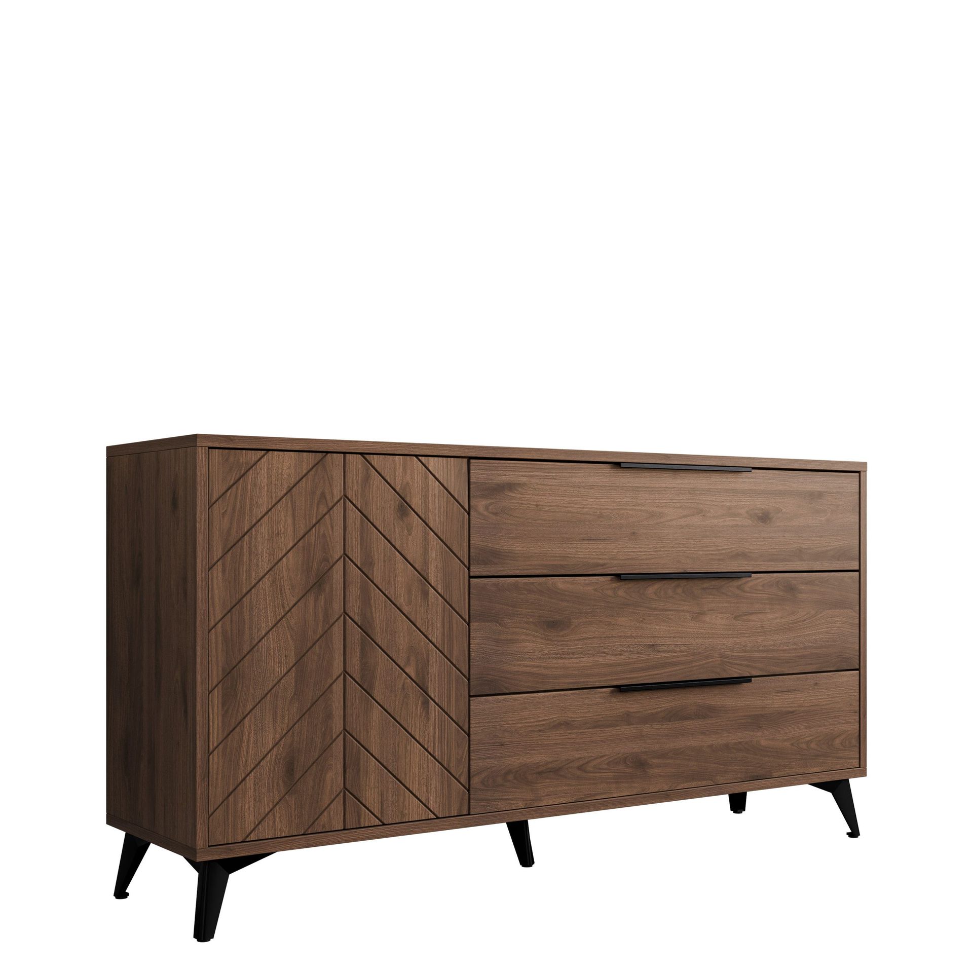 Vemdalen skjenk 154 cm - brun