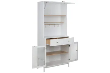 Vitrine Parlin - Oppbevaring - Skap - Vitrineskap