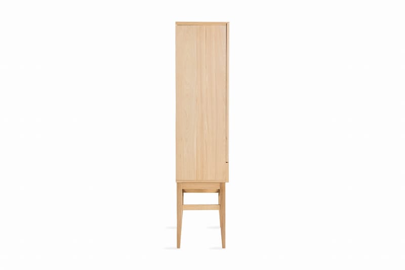 Birino Vitrineskap 95x170 cm - Beige - Oppbevaring - Skap - Vitrineskap