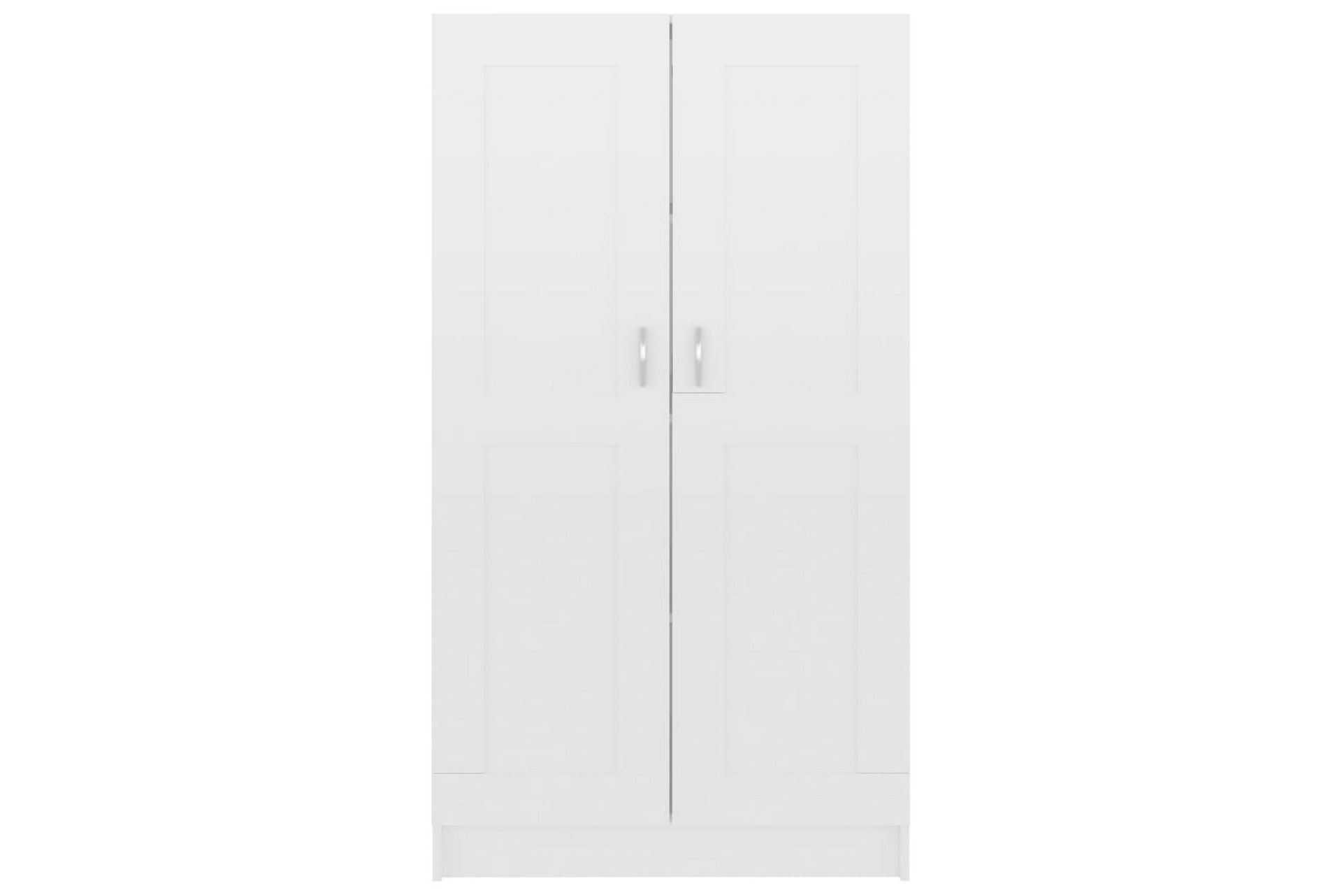 Bokhylle høyglans hvit 82,5x30,5x150 cm sponplate - Oppbevaring - Skap - Vitrineskap