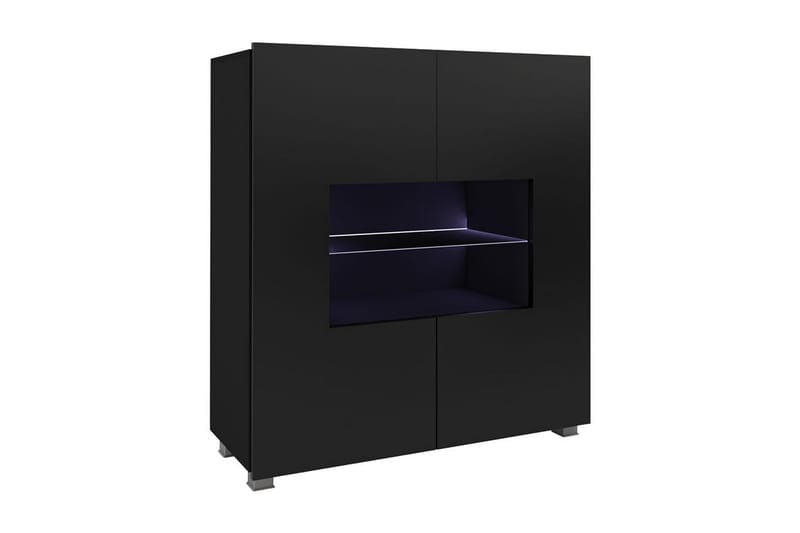 Calabrini Vitrineskap 100x35x107 cm - Oppbevaring - Skap - Vitrineskap