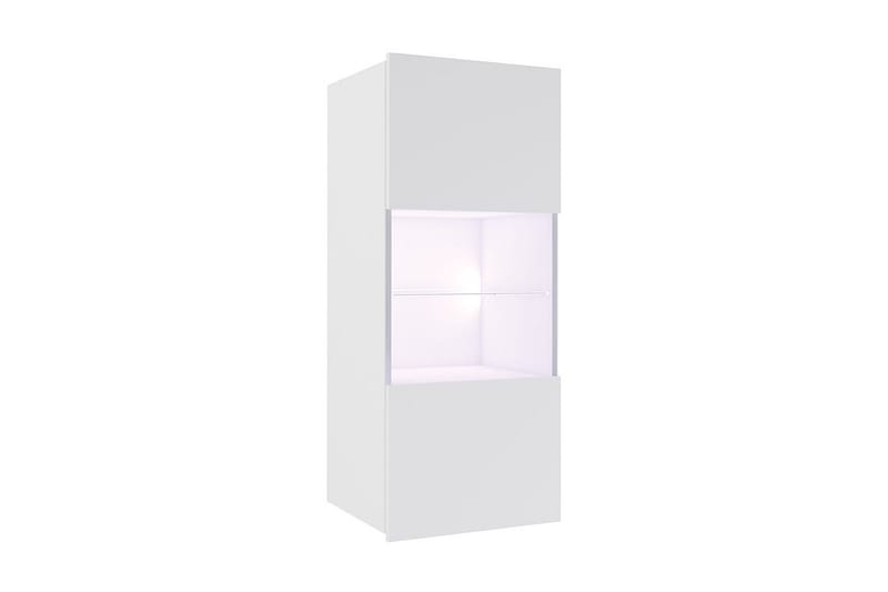 Calabrini Vitrineskap 45x32x117 cm - Oppbevaring - Skap - Vitrineskap
