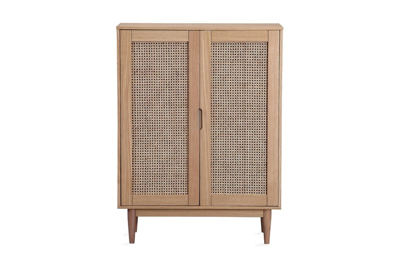 Djack Vitrineskap 80 cm - Brun - Oppbevaring - Skap - Vitrineskap
