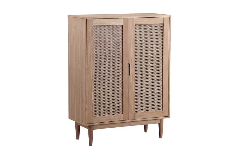 Djack Vitrineskap 80 cm - Brun - Oppbevaring - Skap - Vitrineskap