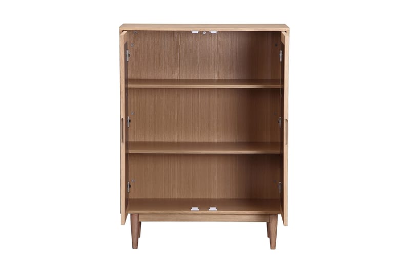 Djack Vitrineskap 80 cm - Brun - Oppbevaring - Skap - Vitrineskap