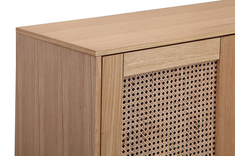 Djack Vitrineskap 80 cm - Brun - Oppbevaring - Skap - Vitrineskap