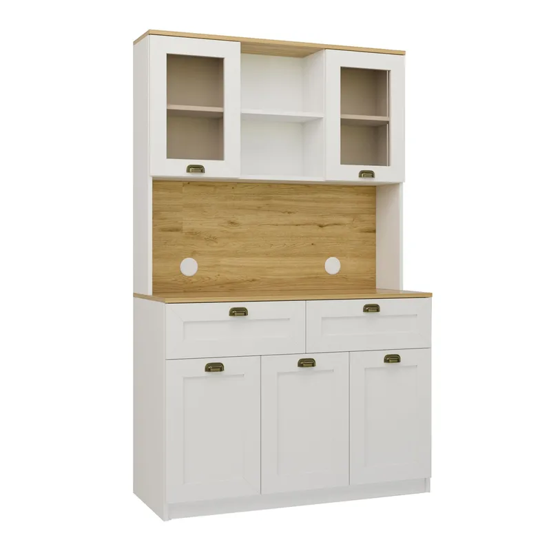 Kaffestasjon Hanah Home Vionna (120 x 191,8 x 44 cm) Hvit, Hvit
